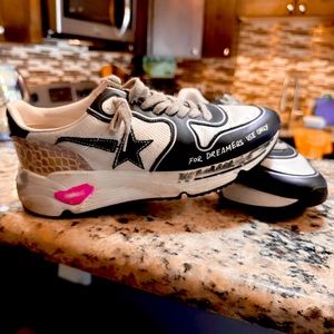 Golden Goose Runners size 38… just received and fit me a bit too big! :(